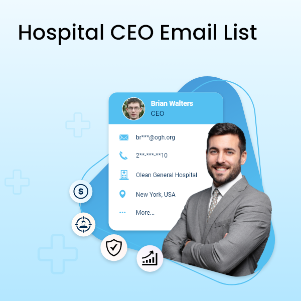 Hospital CEO Email List Feature