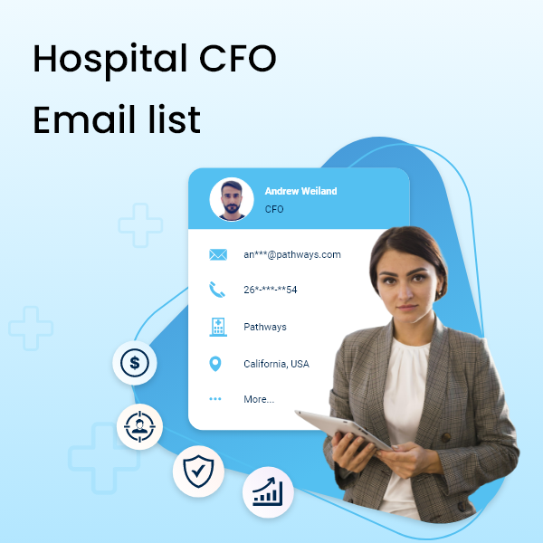 Hospital CFO Email List Feature